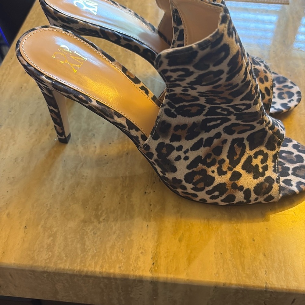 New York & Company Brown and Black Heels